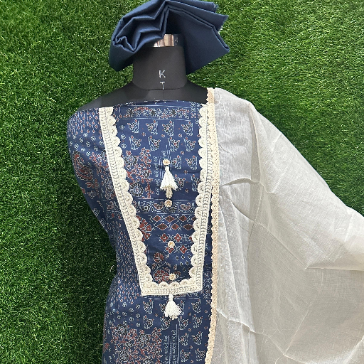 Embrace Elegance with Jaipuri Cotton Unstitched Suits: Perfect for Every Occasion