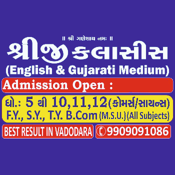 Transforming Futures: How Shreeji Classes Empowers Gujarati & English Medium Students