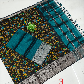 Embrace Elegance: Transform Your Wardrobe with Mangalagiri Pattu Nizam Border Dress Material | GUJJARI GIRISH KUMAR