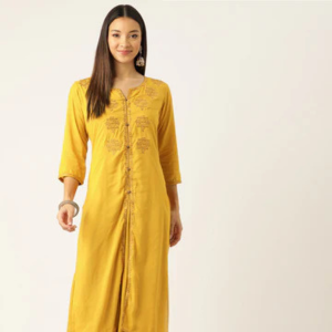 Elevate Your Elegance: The Emotional Impact of the Floral Embroidered Kurta