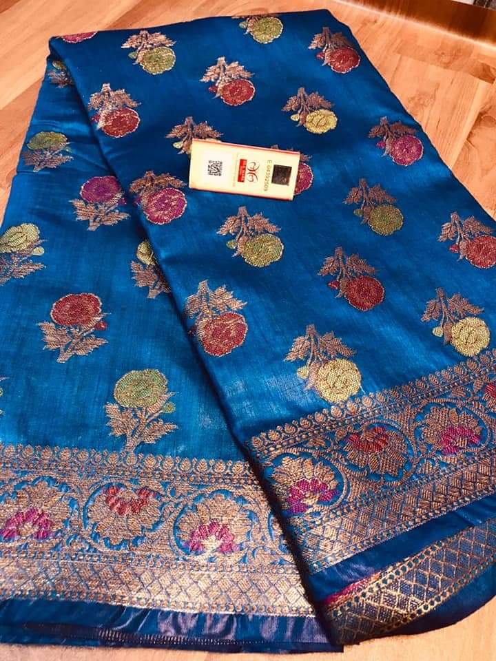 Embrace Elegance: How Pure Tussar Munga Minakari Banarasi Silk Transforms Lives