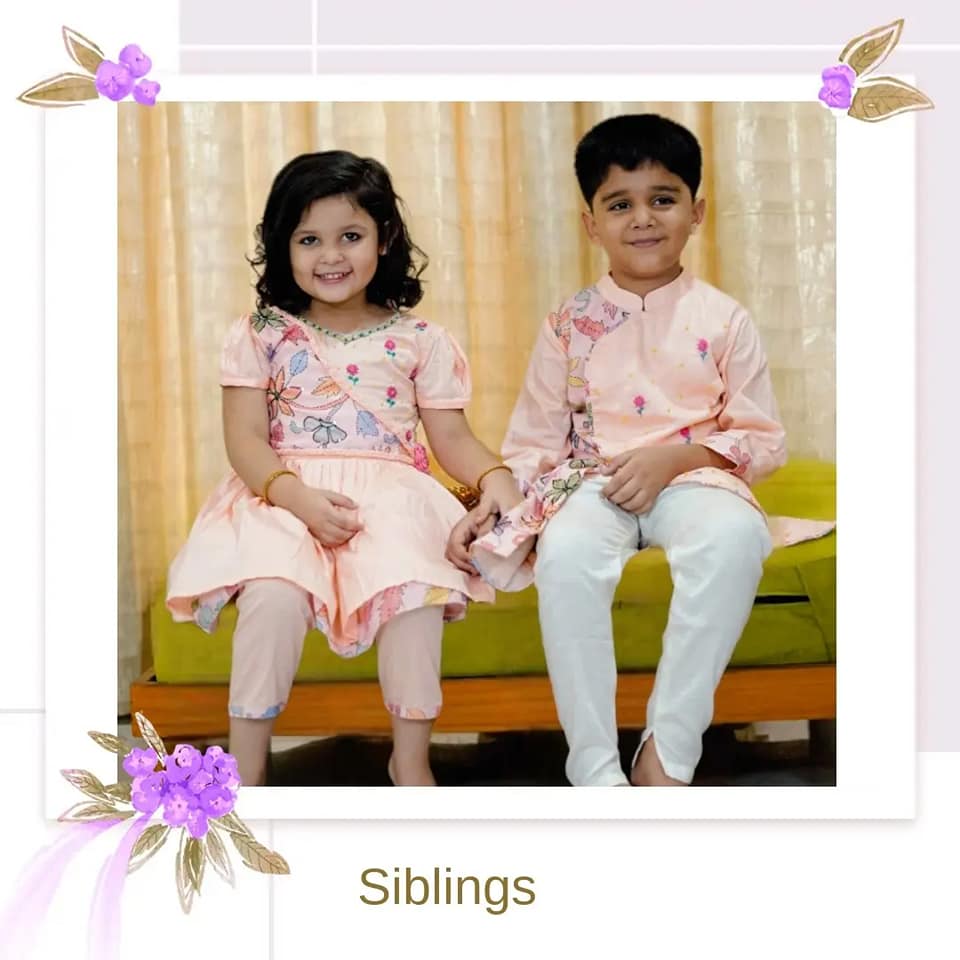 The Perfect Sibling Sets: A Fashion Solution for Every Indian Family