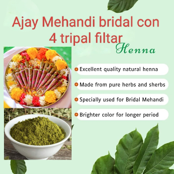 Embrace the Art of Tradition with Ajay Mehandi Cones