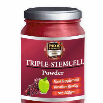 TRIPLE STEMCELL POWDER BY AMAN LIFECARE AYURVEDA – ADVANCED HERBAL FORMULA FOR COMPLETE CELL REJUVEN | AMAN LIFE CARE AYURVEDA