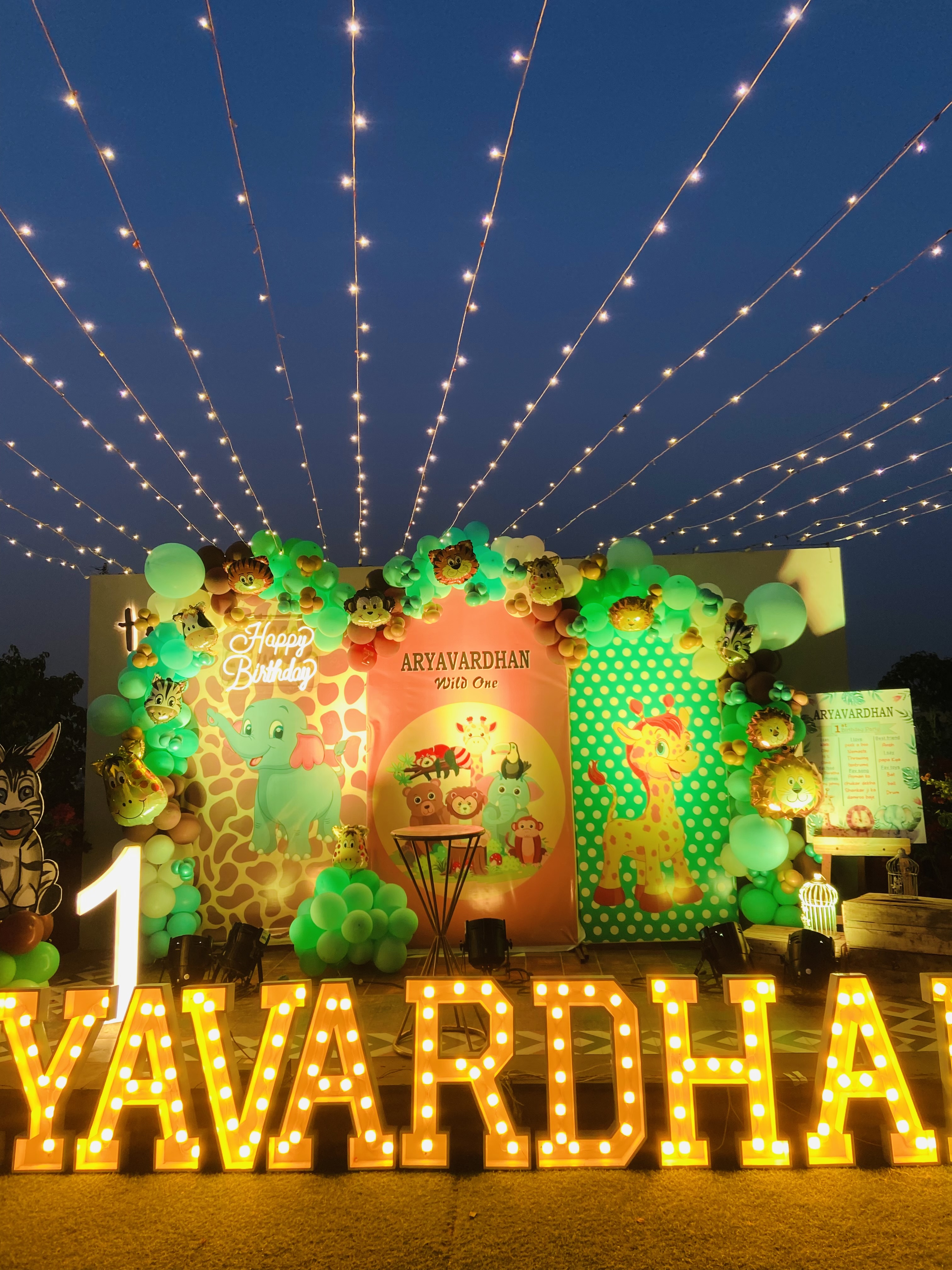 Birthday party decoration in indore