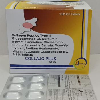 Collajo Plus Tablets for Knee & Elbow Ligament Support – Joint Strength & Pain Relief | Arz Veda Ayu | ARZ VEDA