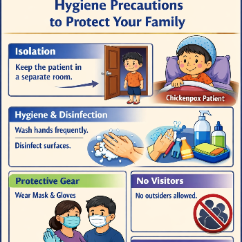Precautions pox patient family by DR AMIT KUMAR GUPTA