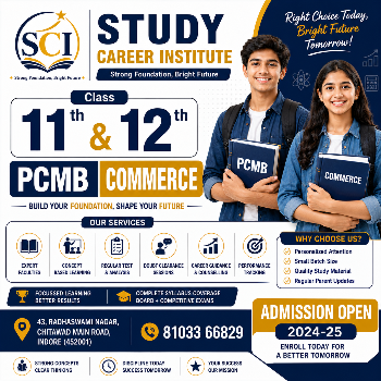 Transforming Futures: Empowering Indian Students with Comprehensive PCM Coaching | STUDY CAREER INSTITUTE