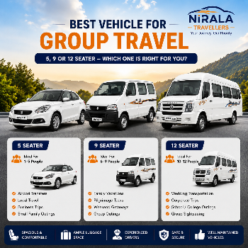 Best Vehicle for Group Travel – 5, 9 or 12 Seater?