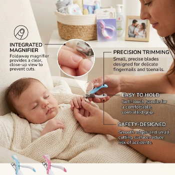 Newborn Nails Are Safest to Trim With a Baby Nail Clipper While Your Baby Is Calm or Asleep