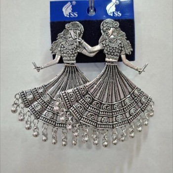 Oxidised Jhumka Earrings in Jehanabad, Bihar: designs we stock and how to wear them | Radhe lifestyle