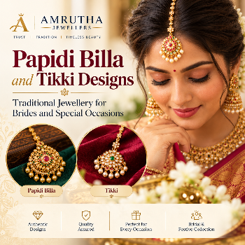 Papidi Billa and Tikki Designs: Traditional Jewellery for Brides and Special Occasions