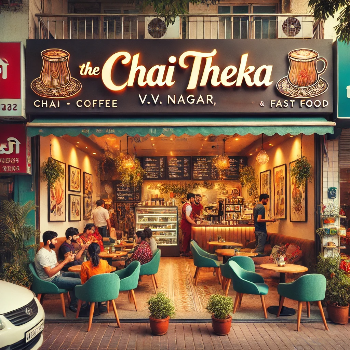 Delight Your Senses at The Chai Theka: A Haven for Chai and Fast Food in V.V. Nagar, Anand