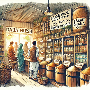 Discover the Fresh Goodness of Sanjivani Daily Fresh, Your Best Source for Lakadi Ghana Oil
