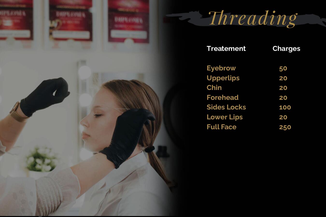 Transform Your Look and Confidence with Amol The Salon's Threading Services