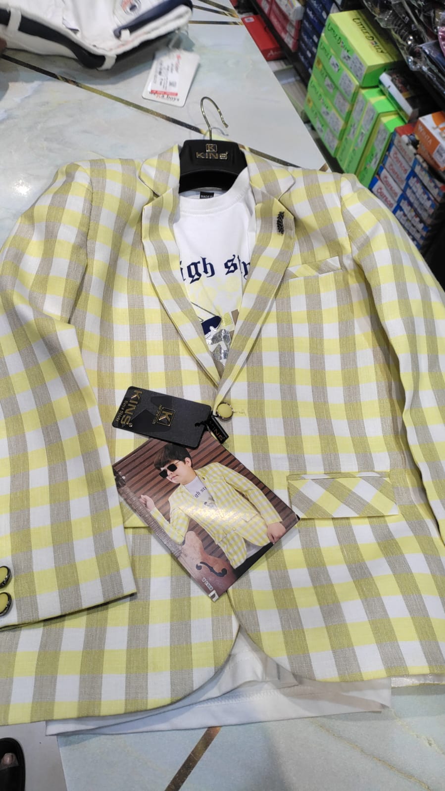 Elevate Your Young Gentleman’s Style with Om Baby Land's Boys Blazer