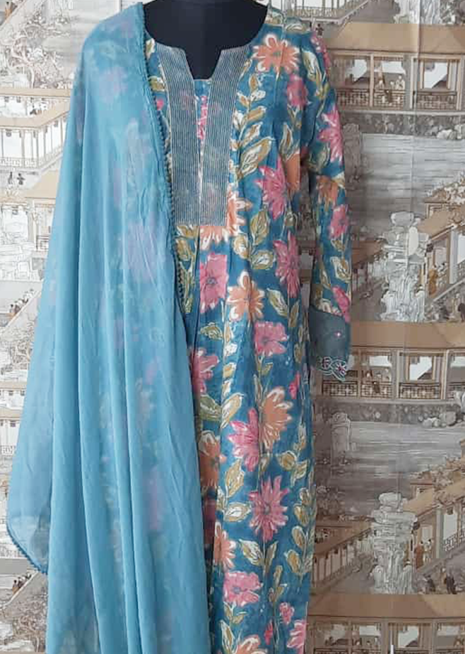 Embrace Elegance with Cotton Printed Suits: The Perfect Blend of Style and Comfort