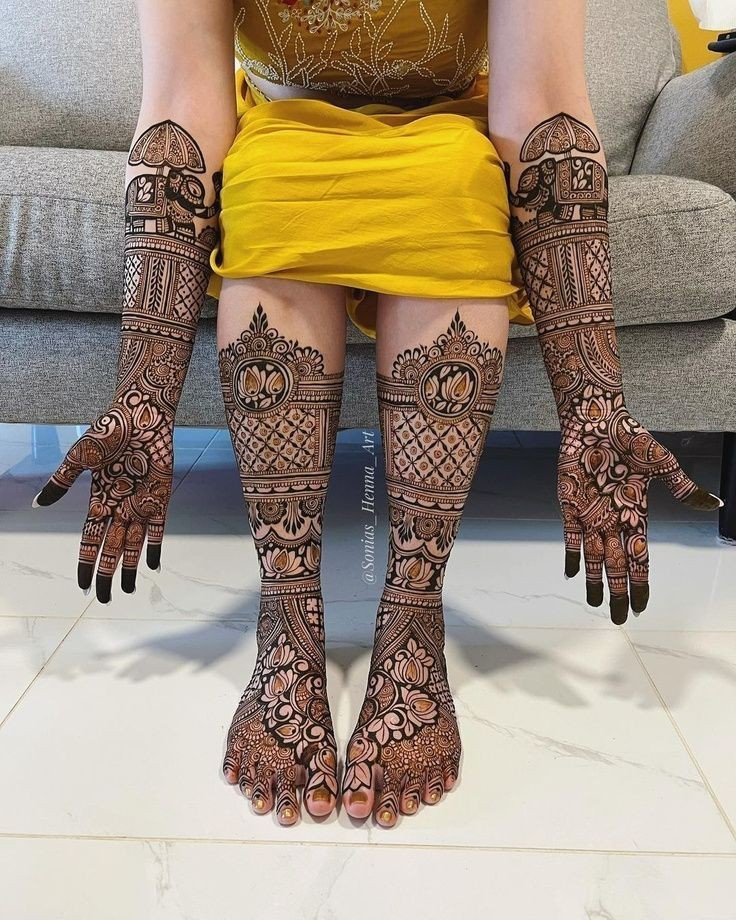 Transform Your Special Day with the Perfect Bridal Mehndi from Delhi’s Top Designers