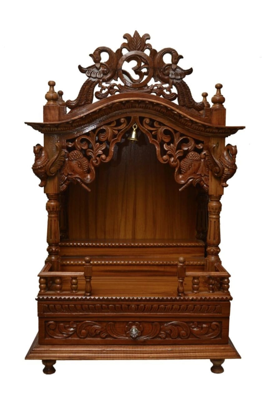Embrace Spirituality with Customized Temple Designs by Manmandir Furniture