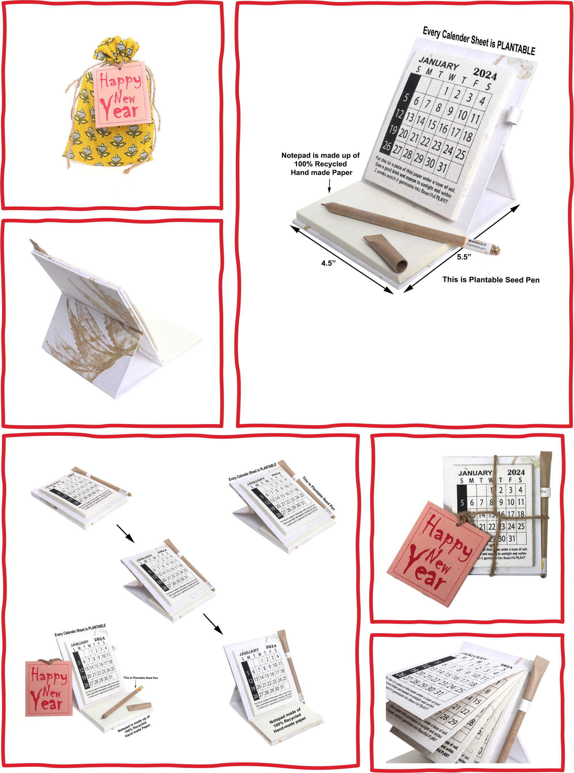 Transform Your 2024 with the Perfect Calendar: Meet Priya's Journey to Organization