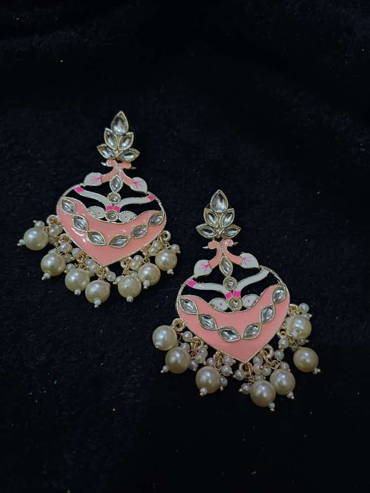 Shimmer with Grace: The Allure of Kundan Earrings for the Modern Indian Woman