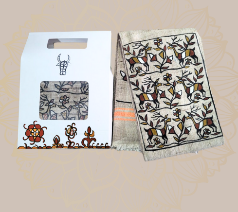 Embrace Tradition with a Touch of Elegance: The Matka Katiya Stole