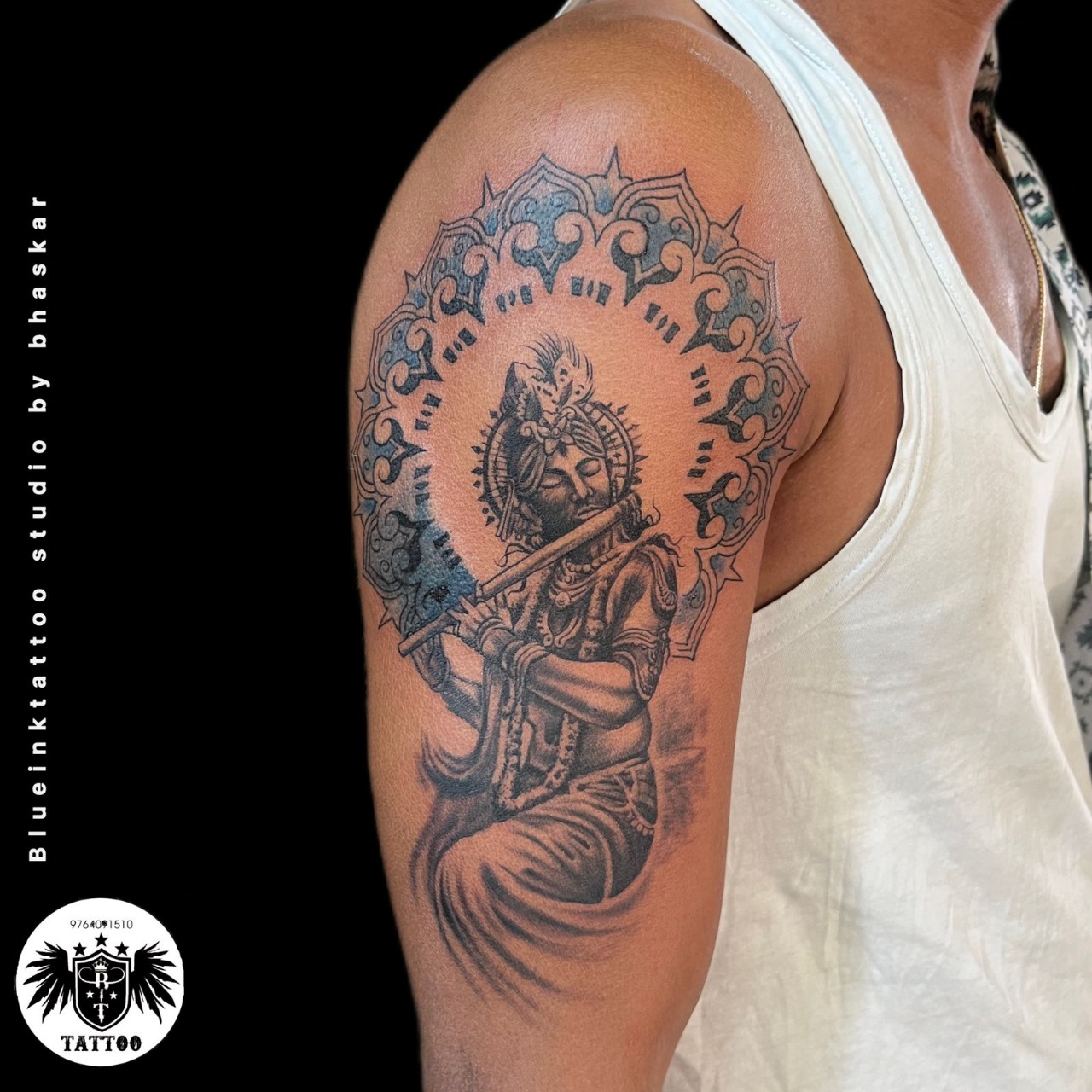 Embrace Your Spiritual Journey with Religious Tattoos at Bhaskar Tattoo Studio