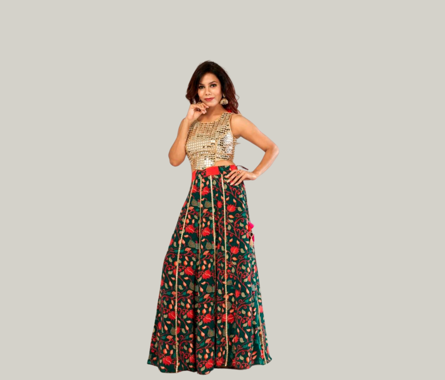 Elevate Your Style with Nidhi Jain Kumar's Skirt Set: A Perfect Blend of Tradition and Modernity