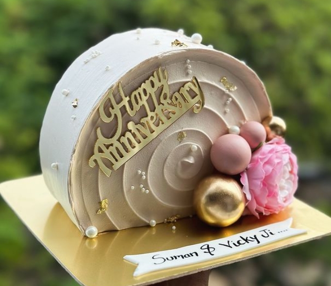 Celebrating Love: How Sweet Delights' Anniversary Cake Became the Heart of Our Special Day