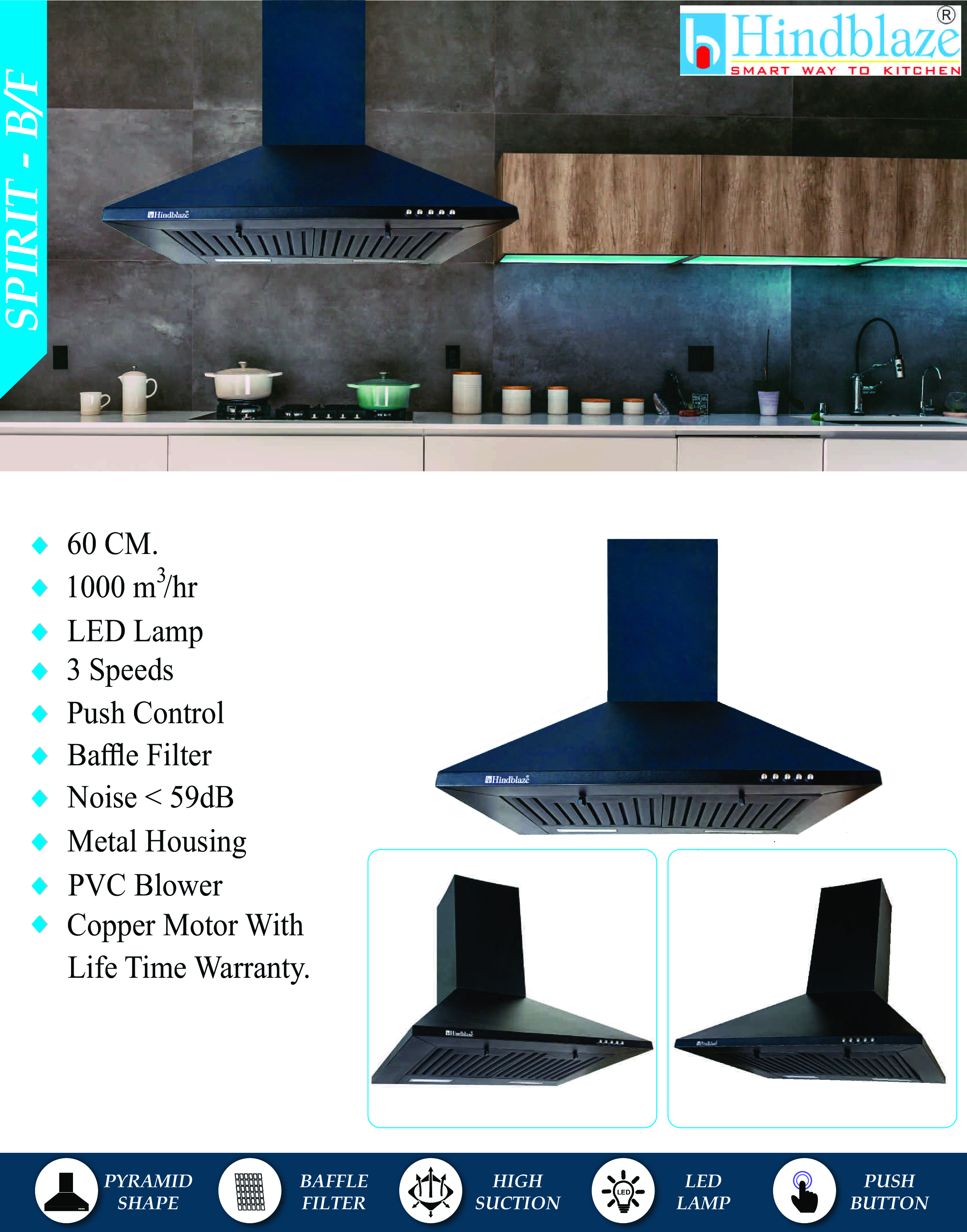 Transforming Indian Kitchens: The Story of the Pyramid 60 cm Kitchen Chimney