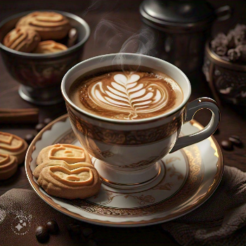 Brewing Comfort: How Hot Coffee with Cookies Brightens Anita's Busy Day