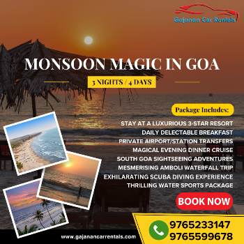 Discover Monsoon Magic in Goa: A Perfect Retreat for Sunita, the Busy Entrepreneur