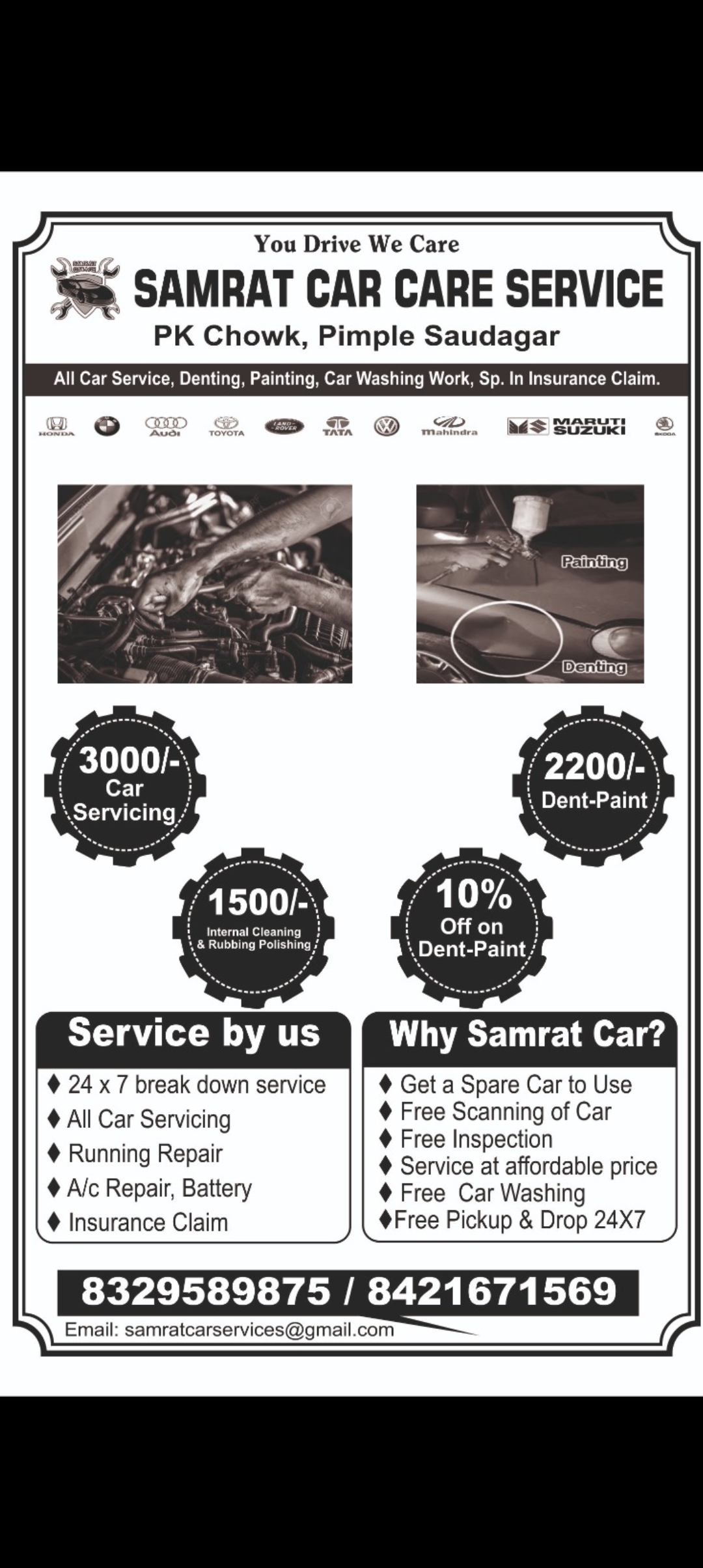 Transforming Car Care: How Samrat Car Care Services Solves Your Auto Woes