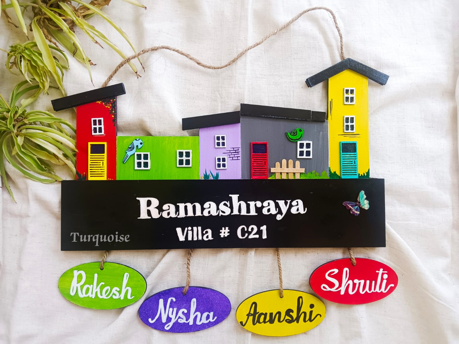 Personalizing Spaces: How a Wooden Name Plate Transformed Suresh's Home