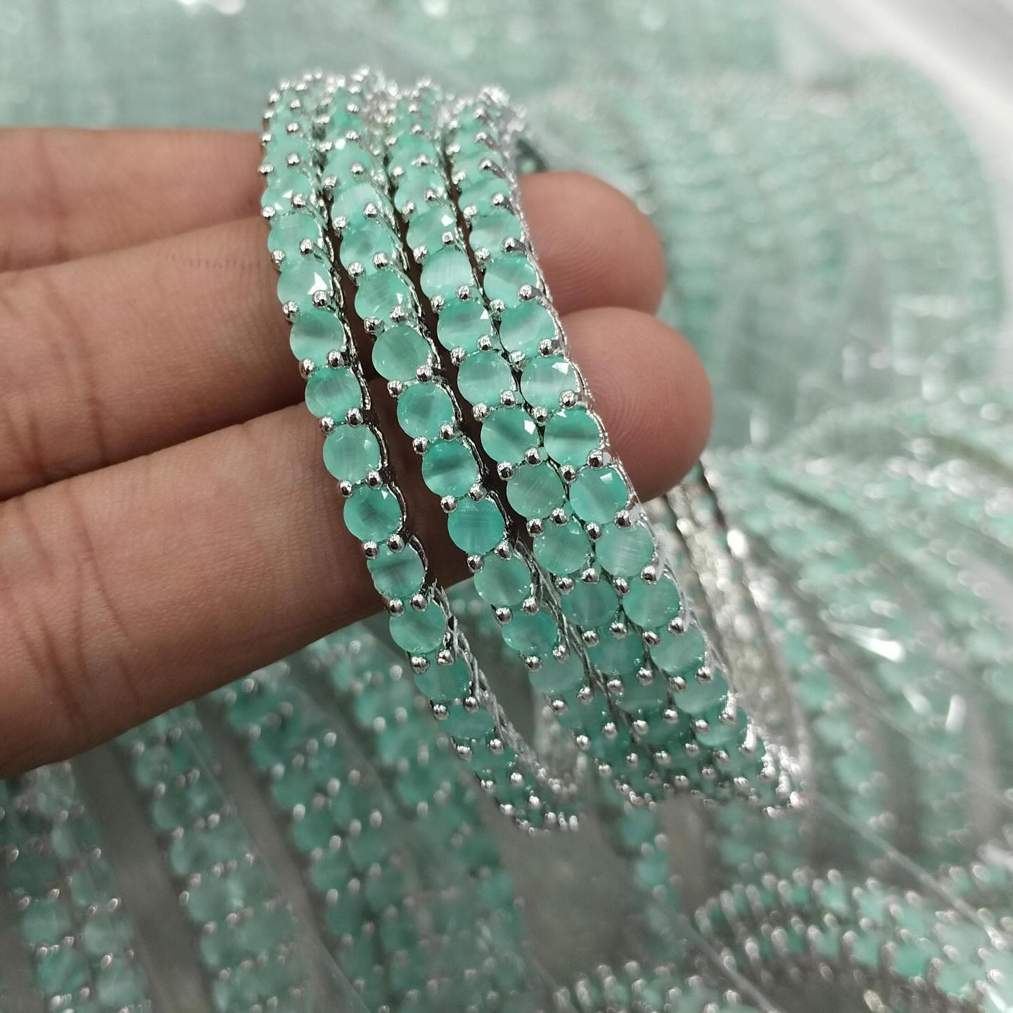 Embracing Tradition with a Modern Twist: The Perfect Glass Bangle Set