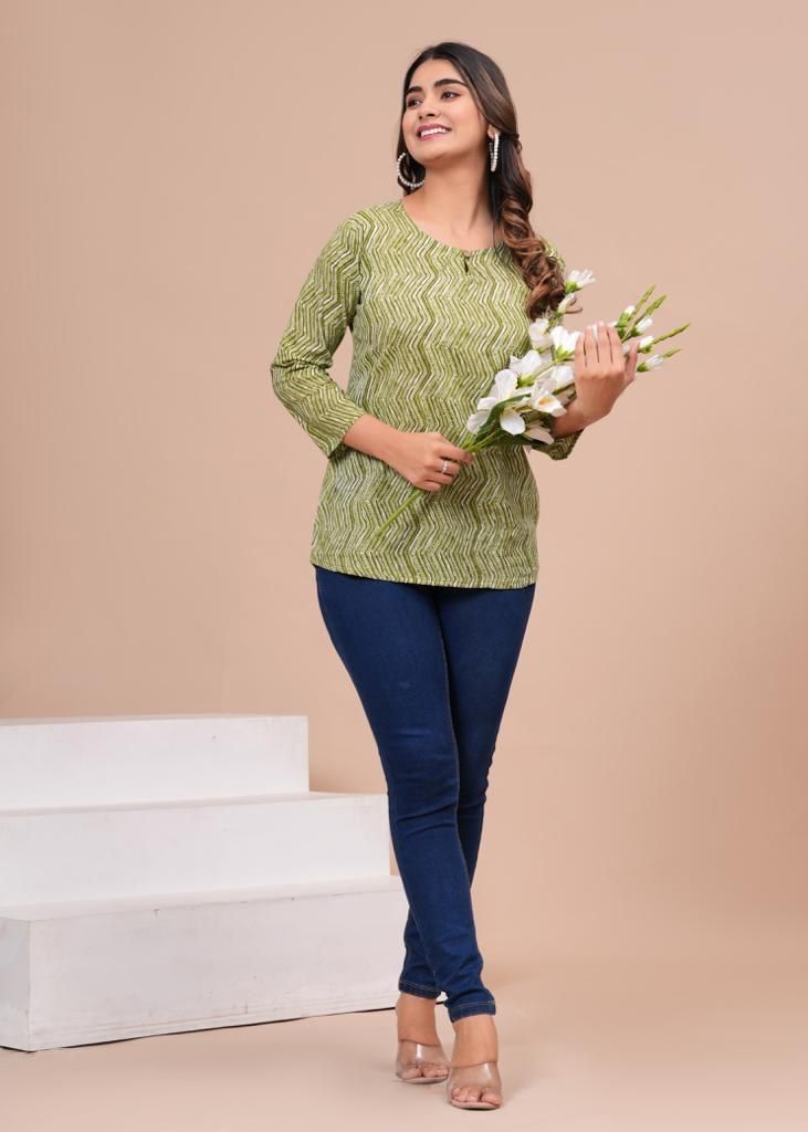 Embrace Elegance and Comfort: The Story of Priya and Her Hand Block Printed Kurti