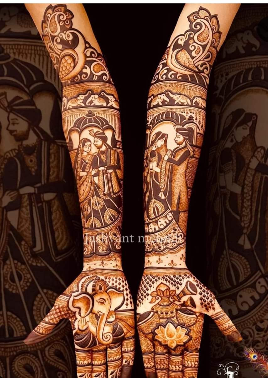 Transforming Celebrations: How Vishal Mehandi Art Solves Mehandi Woes for Indian Brides