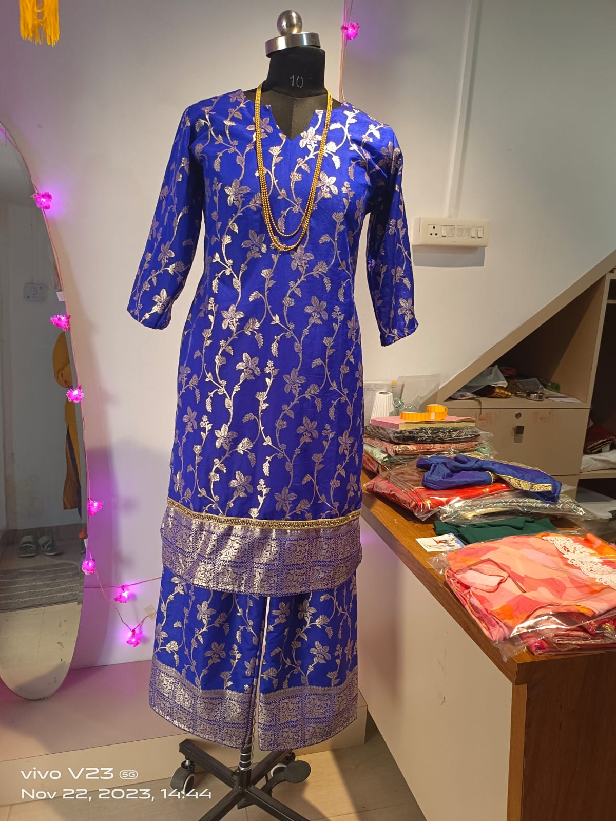 The Journey of Neha: Finding Confidence in an Elegant Georgette Kurta
