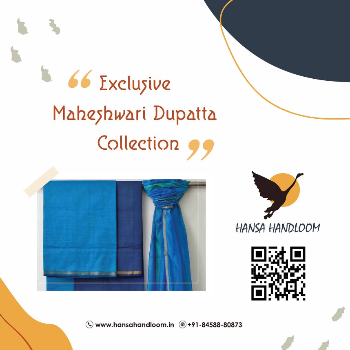 The Perfect Maheshwari Silk Dupatta for Your Festive Ensemble