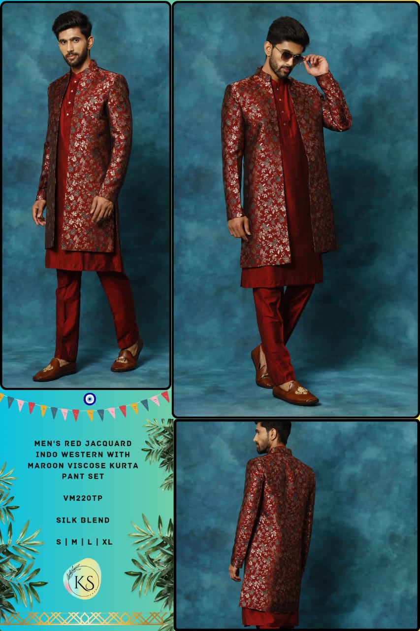 Embrace Elegance: The Jacquard Indo-Western Collection for the Modern Indian Man