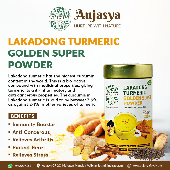 Unlocking the Health Benefits of Lakadong Turmeric: Nature's Golden Healer
