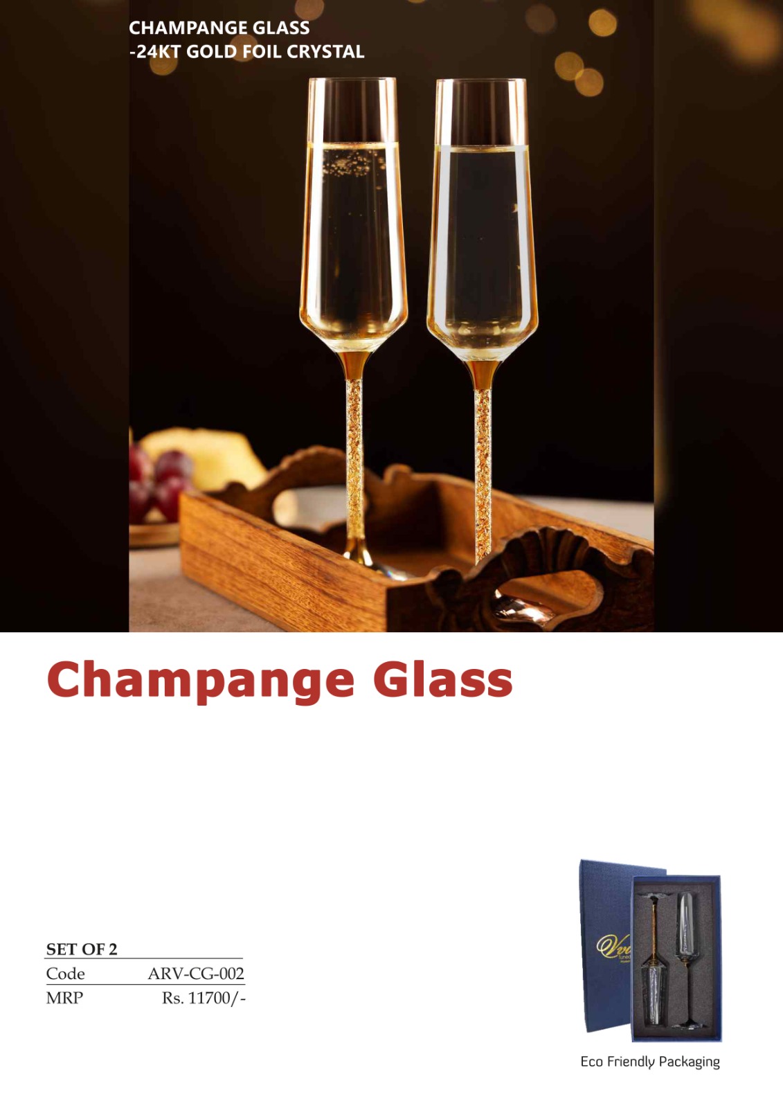 Elevate Your Celebrations: The 24k Gold Foil Champagne Glasses Experience