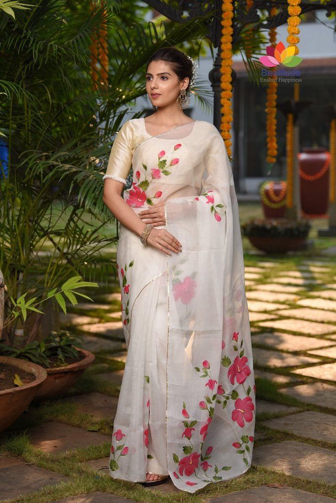 The Timeless Elegance of Organza Silk Sarees: A Story of Tradition and Modernity