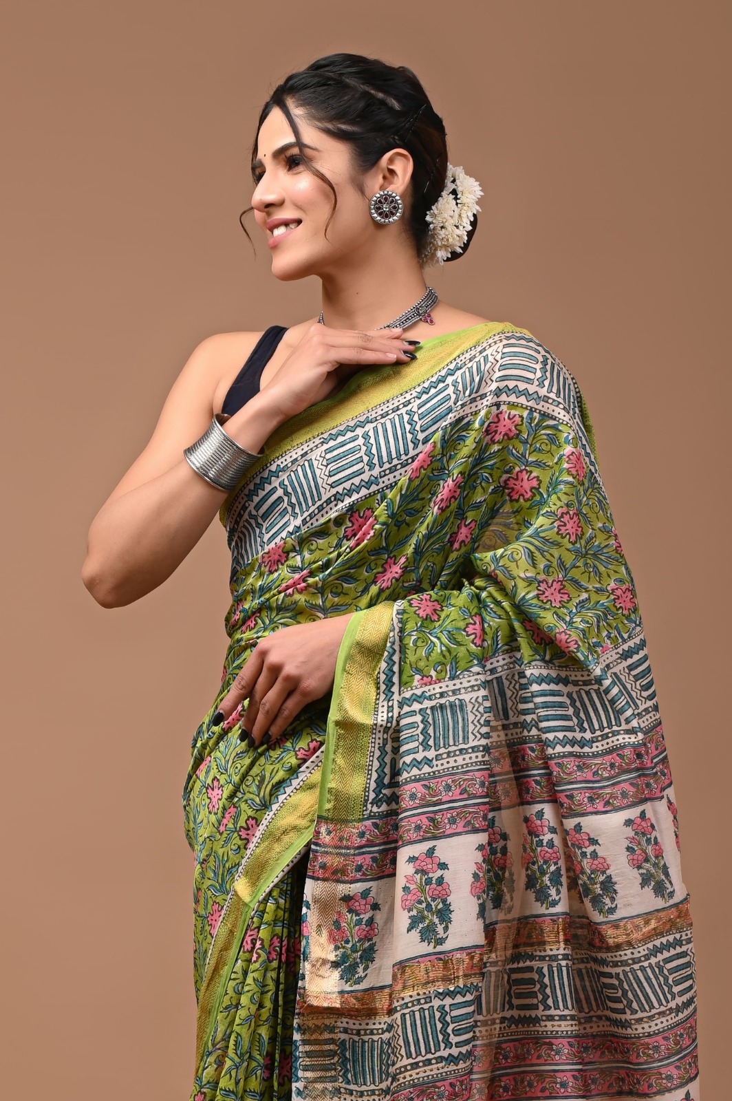Embracing Elegance: The Tale of Chanderi Silk Sarees and Their Timeless Allure