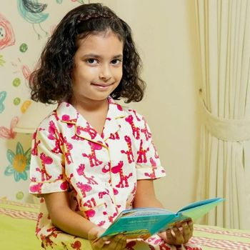 Sweet Dreams and Sweet Styles: Golly Giraffe Girls’ Night Suit Set