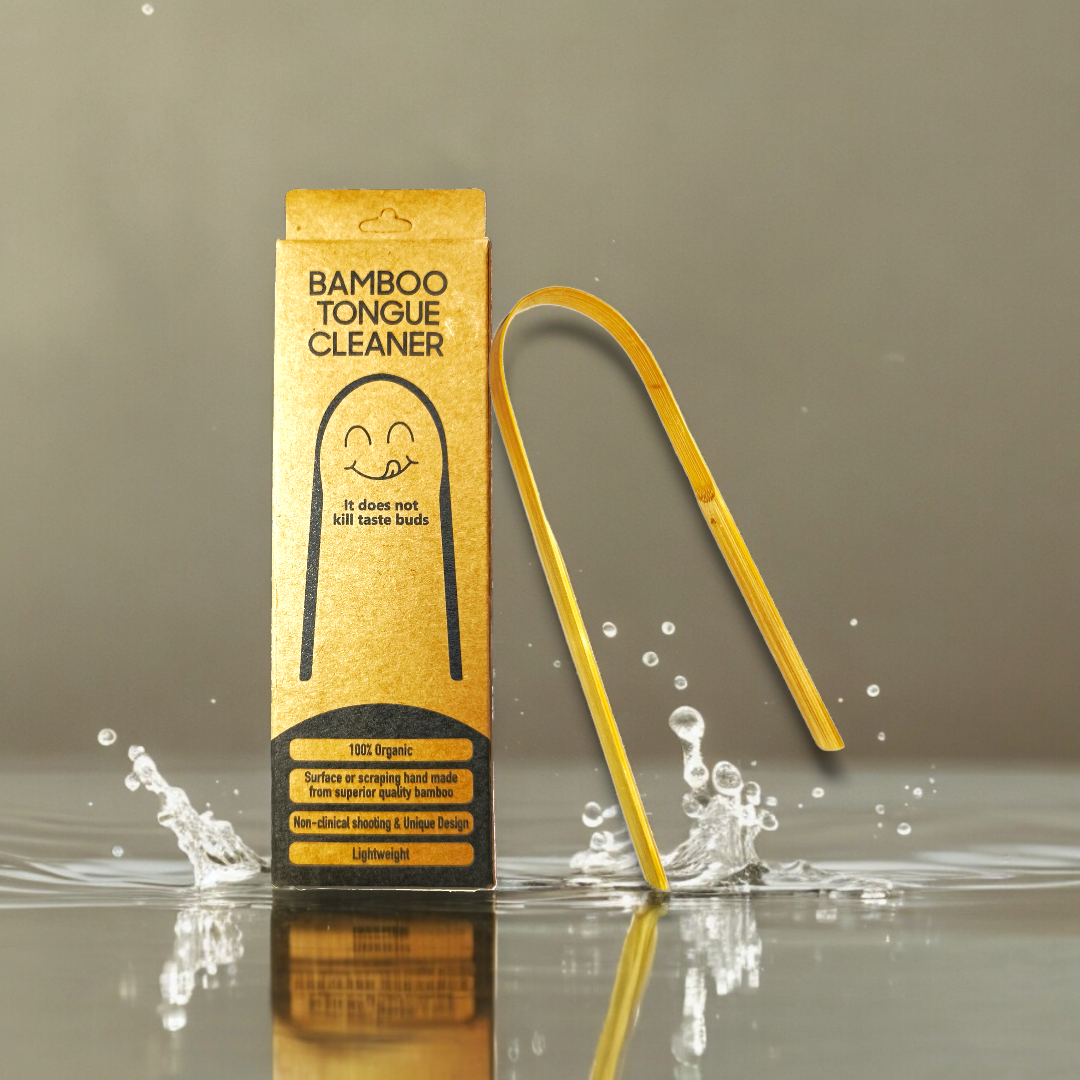 Revolutionize Your Oral Hygiene with the Eco-Friendly Bamboo Tongue Cleaner