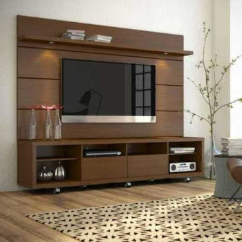 Transform Your Living Room with Elegant Wooden Works