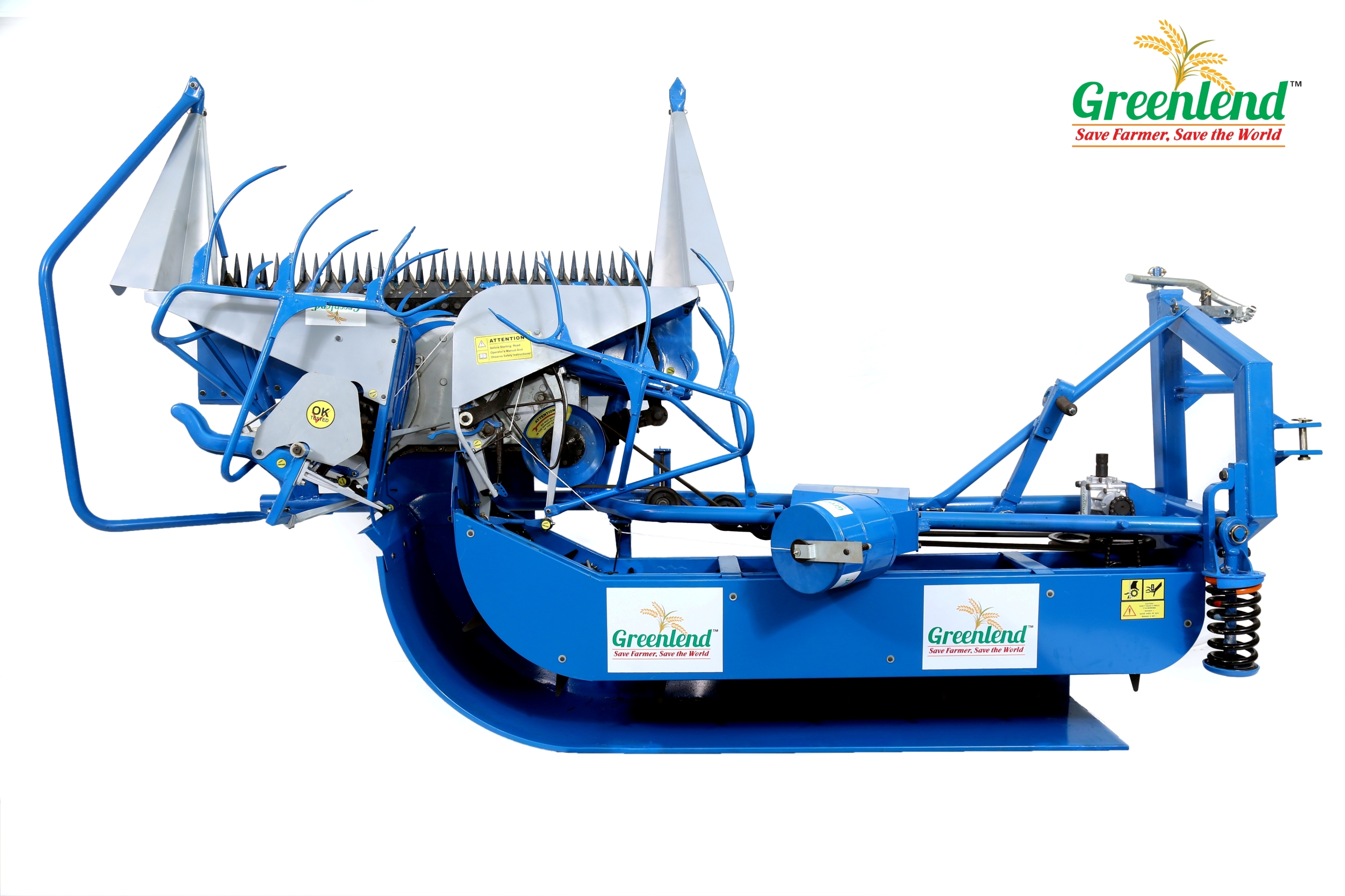 Transforming Fields: How Greenland Reaper Mounted Eases Farming for Rajesh