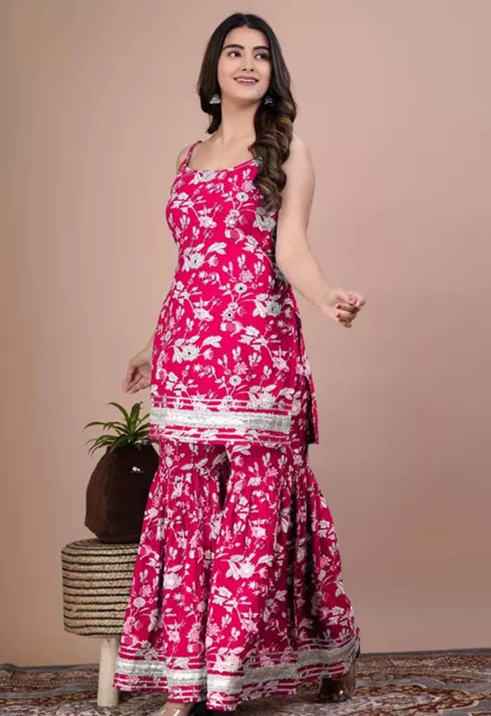 Embrace Elegance: How a Red Kurta Sharara Set Transformed Priya's Festive Season