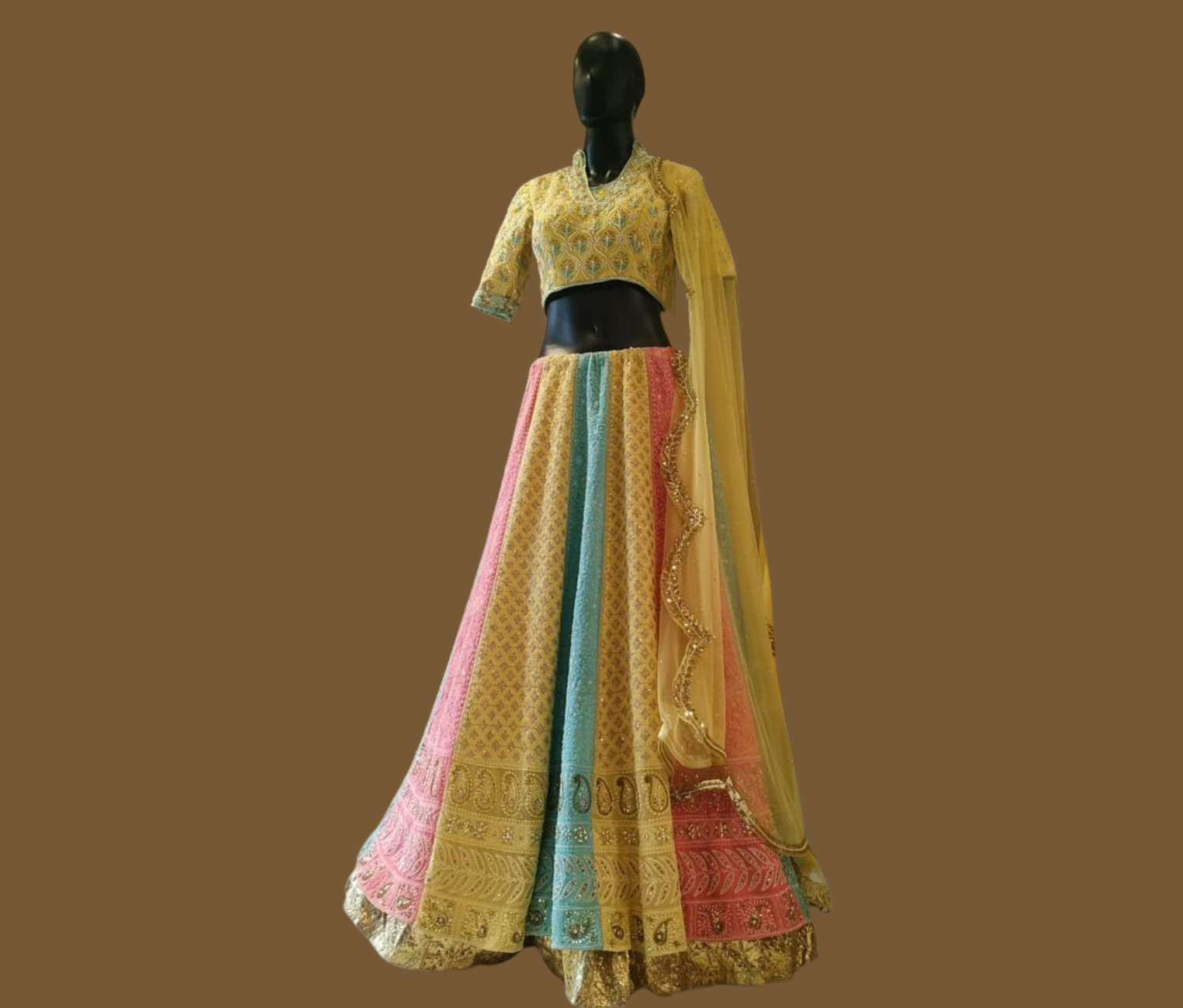Embrace Elegance with Nidhi's Lehengas: A Tale of Tradition and Modernity